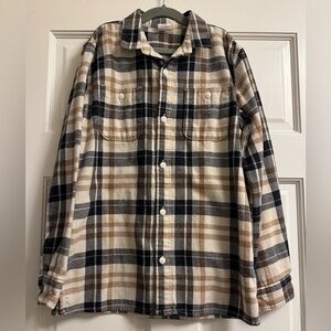 EUC Boy’s Gap Plaid Shirt-Jacket (XL-12)
